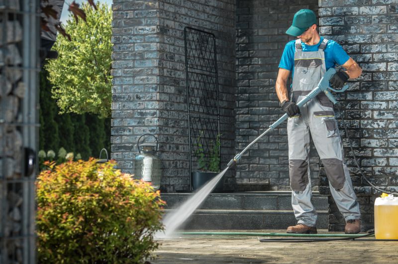 Concrete Slab Powerwashing